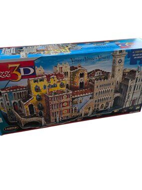 Wrebbit Puzz3D Venice Foam Puzzle 1580 Piece 2004 Edition open box
